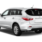 מבחן דרכים לרכב יוקרה אינפיניטי QX60